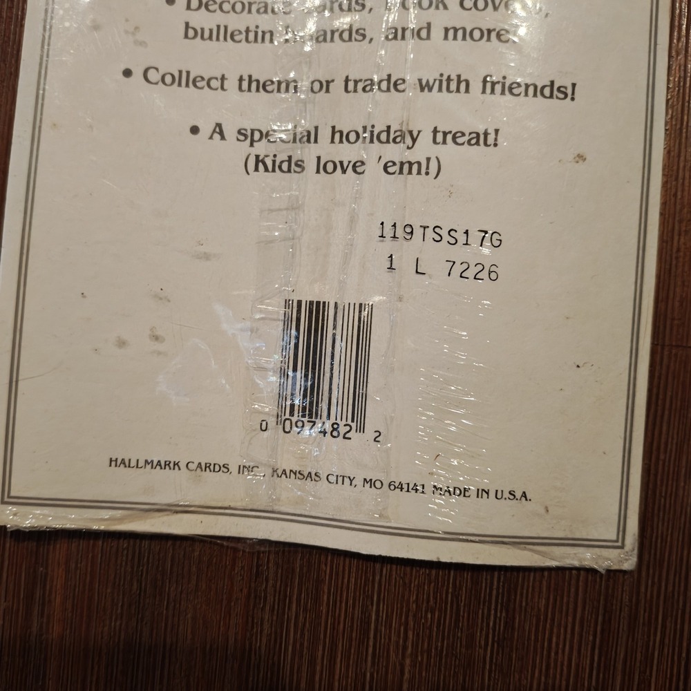 NEW VTG 1965 Peanuts SNOOPY Thanksgiving Holiday Stickers Hallmark 4 Sheets ZA1 - Picture 3 of 3